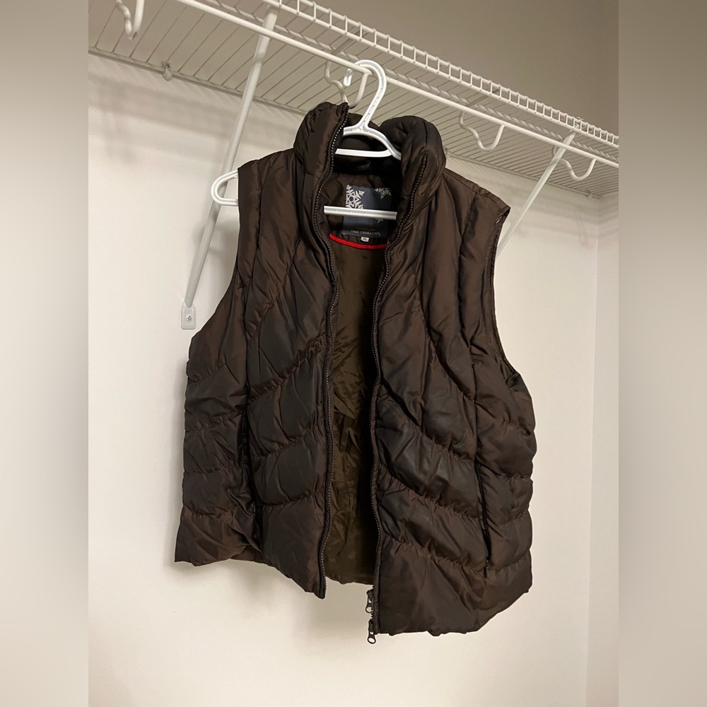 Goose Down True Character brown vest